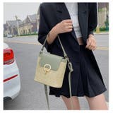 グリーン | ショルダーバッグ カゴバッグ バケツ型 | HANAHANA