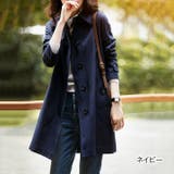 ネイビー | トレンチコート レディース 春コート | HANAHANA