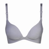 グレー | シームレスブラ 単品 ブラジャー | HANAHANA
