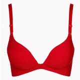 レッド | シームレスブラ 単品 ブラジャー | HANAHANA