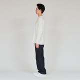 ユニセックス ヘインズ SHIRO クルーネロングスリーブT | hanes | 詳細画像3