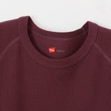 ウィメンズ Hanes ワッフルクルーロングスリーブT HW4-C501 | hanes | 詳細画像9