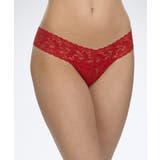 レッド | Tバックシグニチャーレースローライズタンガ(レッド) | hanky panky
