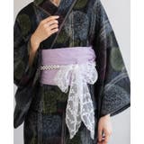 帯に添えて浴衣をもっと特別に。パールレースリボンベルト 浴衣 飾り紐 | HAPPY急便 by VERITA.JP | 詳細画像10