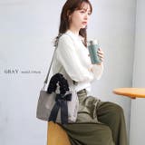 大人の可愛さを添えて。リボンチャーム付きフリルハンドル2WAYトートバッグ | HAPPY急便 by VERITA.JP | 詳細画像18