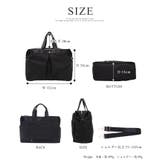 男女問わず持てるシンプルデザイン。高密度ポリ7ポケット3WAYボストンバッグ | HAPPY急便 by VERITA.JP | 詳細画像4