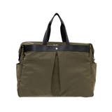 カーキ(621-7345) | 男女問わず持てるシンプルデザイン。高密度ポリ7ポケット3WAYボストンバッグ | HAPPY急便 by VERITA.JP