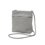 グレー（4550521012984） | 見た目や機能性はシンプルが良い。フェイクレザーシンプルショルダーバッグ ショルダ… | HAPPY急便 by VERITA.JP