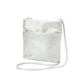 シルバー（4550521013028） | 見た目や機能性はシンプルが良い。フェイクレザーシンプルショルダーバッグ ショルダ… | HAPPY急便 by VERITA.JP