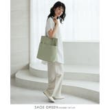 コーデやシーンを選ばないシンプルデザイン。フェイクレザータックトートバッグ トー… | HAPPY急便 by VERITA.JP | 詳細画像16 