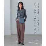 毎日使いたくなる丁度良いバッグ。フェイクレザー3層軽量ショルダーバッグ ショルダ… | HAPPY急便 by VERITA.JP | 詳細画像2 