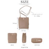 毎日使いたくなる丁度良いバッグ。フェイクレザー3層軽量ショルダーバッグ ショルダ… | HAPPY急便 by VERITA.JP | 詳細画像20 