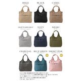 女性らしいコーデに馴染む、機能性バッグ。10ポケット2WAYバルーントートバッグ… | HAPPY急便 by VERITA.JP | 詳細画像7
