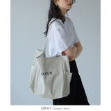 こなれ感のある大人のキャンバスバッグ。パイピングハンドルロゴトートバッグ トート… | HAPPY急便 by VERITA.JP | 詳細画像6 