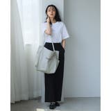 こなれ感のある大人のキャンバスバッグ。パイピングハンドルロゴトートバッグ トート… | HAPPY急便 by VERITA.JP | 詳細画像7 