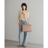 上品な印象を与えてくれる。A4フェイクレザートートバッグ トートバッグ A4 | HAPPY急便 by VERITA.JP | 詳細画像9 