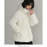 アイボリー | 軽くてあたたかい、寒い日の強い味方。ファイバーダウン中綿コート ダウン コート | HAPPY急便 by VERITA.JP