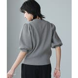 上品な大人デザイン。リボンテープ半袖ニットカーディガン カーディガン カーデ | HAPPY急便 by VERITA.JP | 詳細画像15