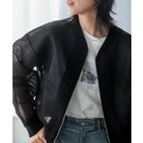 ブラック | 抜け感が出る、大人のライトアウター。ダンボールシアーMA 1 MA | HAPPY急便 by VERITA.JP