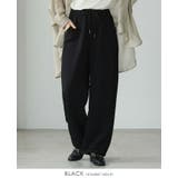 ブラック | 最旬、大人のこなれパンツ。バレルレッグプルオンパンツ パンツ ワイドパンツ | HAPPY急便 by VERITA.JP