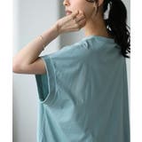 アクアブルー | 暑い日もひんやり快適。綿100%ワイドカットソー tシャツ カットソー | HAPPY急便 by VERITA.JP