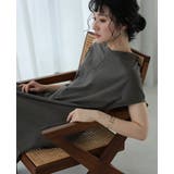 チャコール | この1枚でスタイルアップ。センターラインフレアワンピ ワンピース ワンピ | HAPPY急便 by VERITA.JP