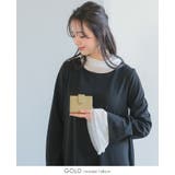 ゴールド | ミニマムバッグ派の強い味方。じゃばら三つ折り財布 ミニ財布 財布 | HAPPY急便 by VERITA.JP