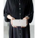 シルバー | 一緒に入れるだけで簡単に整理整頓。レシート仕分けコインスルーミニスター長財布 | HAPPY急便 by VERITA.JP