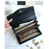 大人可愛いシンプルデザイン。フルール長財布 長財布 財布 | HAPPY急便 by VERITA.JP | 詳細画像1