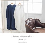 知的な大人のシンプルコーデ。スキッパーシャツワンピ ワンピース シャツワンピ | HAPPY急便 by VERITA.JP | 詳細画像24 