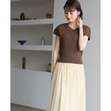 1枚でコーデが完成。ニット&チュールドッキング半袖ワンピ ワンピース 春ワンピ | HAPPY急便 by VERITA.JP | 詳細画像18