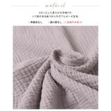 楽に着れる、大人可愛いワンピ。ダブルガーゼギャザー半袖ワンピ ワンピース ワンピ | HAPPY急便 by VERITA.JP | 詳細画像12