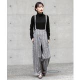 旬のコーデが完成。チェック柄サロペット オールインワン サロペット | HAPPY急便 by VERITA.JP | 詳細画像6 