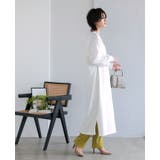 後ろのデザインに注目。バックフリル長袖カットソーワンピ ワンピース ワンピ | HAPPY急便 by VERITA.JP | 詳細画像10