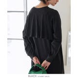 後ろのデザインに注目。バックフリル長袖カットソーワンピ ワンピース ワンピ | HAPPY急便 by VERITA.JP | 詳細画像16