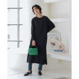 後ろのデザインに注目。バックフリル長袖カットソーワンピ ワンピース ワンピ | HAPPY急便 by VERITA.JP | 詳細画像17