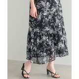 シックな大人プリント。花柄シフォンワンピース ワンピ キャミワンピ | HAPPY急便 by VERITA.JP | 詳細画像10 
