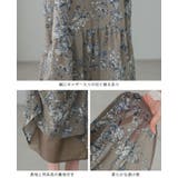 シックな大人プリント。花柄シフォンワンピース ワンピ キャミワンピ | HAPPY急便 by VERITA.JP | 詳細画像20 