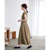 素肌に嬉しいコットン100％。ウエストリボンロングワンピ ワンピース ワンピ | HAPPY急便 by VERITA.JP | 詳細画像14 