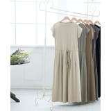 素肌に嬉しいコットン100％。ウエストリボンロングワンピ ワンピース ワンピ | HAPPY急便 by VERITA.JP | 詳細画像7 