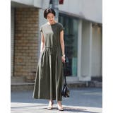 チャコール | 素肌に嬉しいコットン100％。ウエストリボンロングワンピ ワンピース ワンピ | HAPPY急便 by VERITA.JP