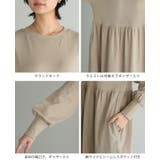 普段使いしたくなるシンプルデザイン。ラウンドネックフレアワンピース ワンピ ロン… | HAPPY急便 by VERITA.JP | 詳細画像18