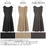 目を惹くサイドのボタン。コーデュロイ ワンピース ワンピース | HAPPY急便 by VERITA.JP | 詳細画像9 