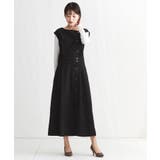 ブラック | 目を惹くサイドのボタン。コーデュロイ ワンピース ワンピース | HAPPY急便 by VERITA.JP