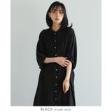 さらっと軽い着心地。レース切替バンドカラーシャツワンピ ワンピース ワンピ | HAPPY急便 by VERITA.JP | 詳細画像9 