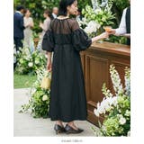 大人の華やかワンピ。タフタ＆チュールドッキングワンピ ワンピース ロングワンピ | HAPPY急便 by VERITA.JP | 詳細画像11 