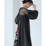 大人の華やかワンピ。タフタ＆チュールドッキングワンピ ワンピース ロングワンピ | HAPPY急便 by VERITA.JP | 詳細画像9 