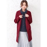 着心地抜群!肌に馴染むなめらかなニット。コート風ニットカーディガン カーディガン | HAPPY急便 by VERITA.JP | 詳細画像17