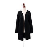 着心地抜群!肌に馴染むなめらかなニット。コート風ニットカーディガン カーディガン | HAPPY急便 by VERITA.JP | 詳細画像2