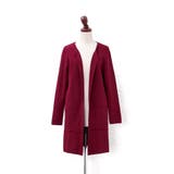 着心地抜群!肌に馴染むなめらかなニット。コート風ニットカーディガン カーディガン | HAPPY急便 by VERITA.JP | 詳細画像4